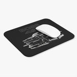 1969 Mustang Boss 429 Mouse Pad – Black Classic Muscle Car Desk Mat