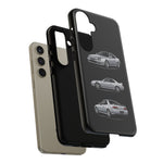 Silver Prelude Sports Coupe Tough Phone Case for JDM Fans