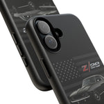 Z28 Camaro Phone Case Classic Muscle Car Patriotic Tough Cover Gift Art