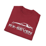 1986 RX-7 FC Classic JDM Rotary Sports Car Name Badge Classic Car T-Shirt Fan Gift