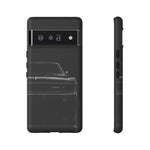 Black Charger RT Phone Case, 68 Classic Muscle Car Cover, Mens Gift