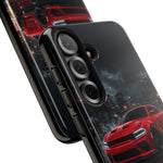 Charger Hellcat Widebody Red Rain Art Phone Case