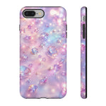 Rhinestone Sparkle Phone Case, Pastel Gradient Cover