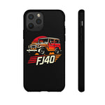 FJ40 Vintage Truck Illustration Phone Case | Tough Protective Cover