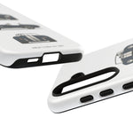 1966 Cobra Blue White Stripe Roadster Tough Phone Case Cover