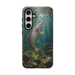 Rainbow Trout Take Phone Case Freshwater Fishing Gift for Anglers