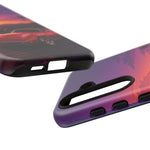 Red C3 Coastal Sunset Phone Case Classic Car Tough Case