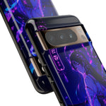 Neon Shrine Maiden phone case | Tough Case, anime vaporwave
