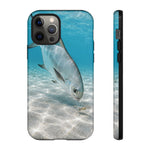 Permit Fishing Phone Case, Flats Fly Fishing Cover for Anglers