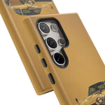 Antique Gold Fairlady Z Phone Case, Classic JDM Tough Cover