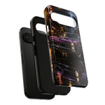67 GTO Phone Case Purple, Rainy City Night Muscle Car Tough Cover