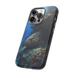 Grouper Reef Phone Case, Sunbeam Ledge Marine Art Tough Cover