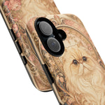 Persian Cat Floral Art Nouveau Tough Phone Case