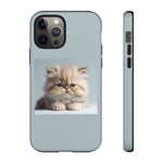 Fluffy Persian Kitten phone case | Tough Cases