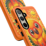 Sun Conure Kawaii Citrus Art Tough Phone Case