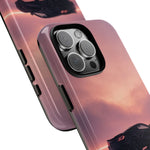 C8 Corvette Silhouette Pastel Horizon Case