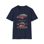 1959 Chevy Impala illustration T-Shirt | Classic Car Trio design