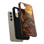 Land Cruiser FJ40 Classic 4x4 Red Rock Canyon Art Tough Phone Case