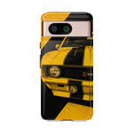 Z28 Yellow Camaro Retro Poster Tough Phone Case