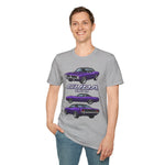 1970 Cuda purple car T-Shirt | Classic Muscle Car Tee
