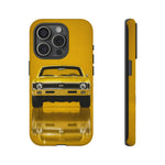 Nova SS Phone Case Yellow, Classic 70s Muscle Car Cover, Gift for Him