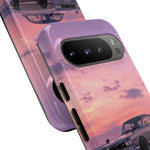 Silver Hakosuka Skyline Mirror Lake Tough Phone Case