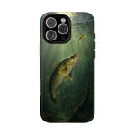 Walleye Fishing Night Bite Tough Phone Case