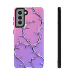 Chrome Thorn Vine Phone Case Vaporwave Tough Cover