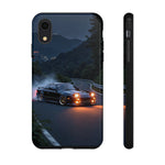 240SX JDM Drift Smoke Night Street Art Tough Phone Case