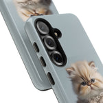 Fluffy Persian Kitten phone case | Tough Cases