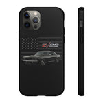 Z28 Camaro Phone Case Classic Muscle Car Patriotic Tough Cover Gift Art
