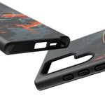1966 GTO Orange Rainy City Tough Phone Case Cover Gift Art