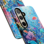 Underwater Coral Reef Phone Case | Colorful Tropical Fish Ocean Scene