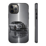 Silver Charger RT Phone Case, Classic Muscle Car Racing Stripe Cover