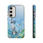 Copy of Silver Butterflies Tough Case | Blue Sky Water Droplets Phone Cover