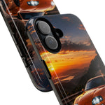 Supra MK4 Orange Touge Night JDM Speed Art Tough Phone Case