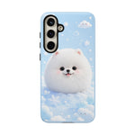 Samoyed Kawaii Snowball Chibi Pet Dog Breed Art Tough Phone Case