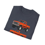 Orange 1979 F150 T-Shirt | Classic Pickup Truck Illustration
