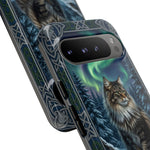 Norwegian Forest Cat Nordic Art Tough Phone Case