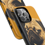 Pug Side Eye Phone Case Funny Dog Lover Gift