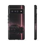 FC RX-7 Pink Neon Fog Column Tough Case