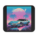 ZR1 C4 Corvette Mouse Pad Retro Vaporwave Neon Art