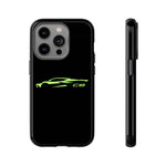 Lime Green C8 Corvette Phone Case for Chevy Fans, Tough Protective Cover