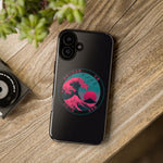 Great Dream Wave Circular Badge Vaporwave Phone Case – Japanese Aesthetic