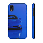 Blue Sports Car C5 Z06 phone case | Tough Cover for Vette Owners