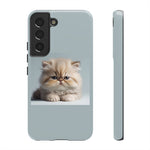 Fluffy Persian Kitten phone case | Tough Cases