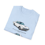 1962 Thunderbird Car Trio Illustration T-Shirt | Classic Auto Tee