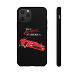 1991 Camaro Heartbeat Red Muscle Car Tough Phone Case Cover