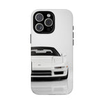 White NSX Phone Case, Retro 90s JDM Supercar Cover, Gift for Car Lovers
