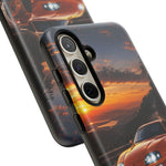 Supra MK4 Orange Touge Night JDM Speed Art Tough Phone Case